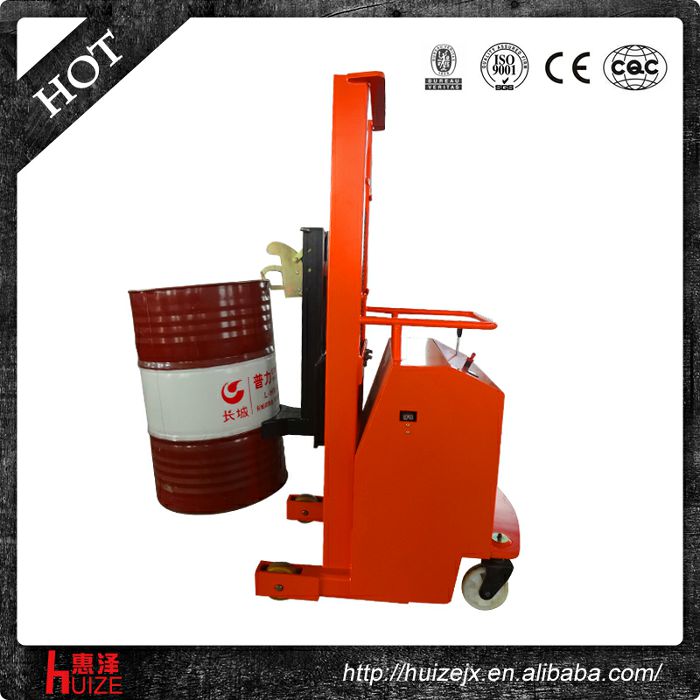 半電動(dòng)配重油桶車（無底腿，只堆垛，不翻轉(zhuǎn)）