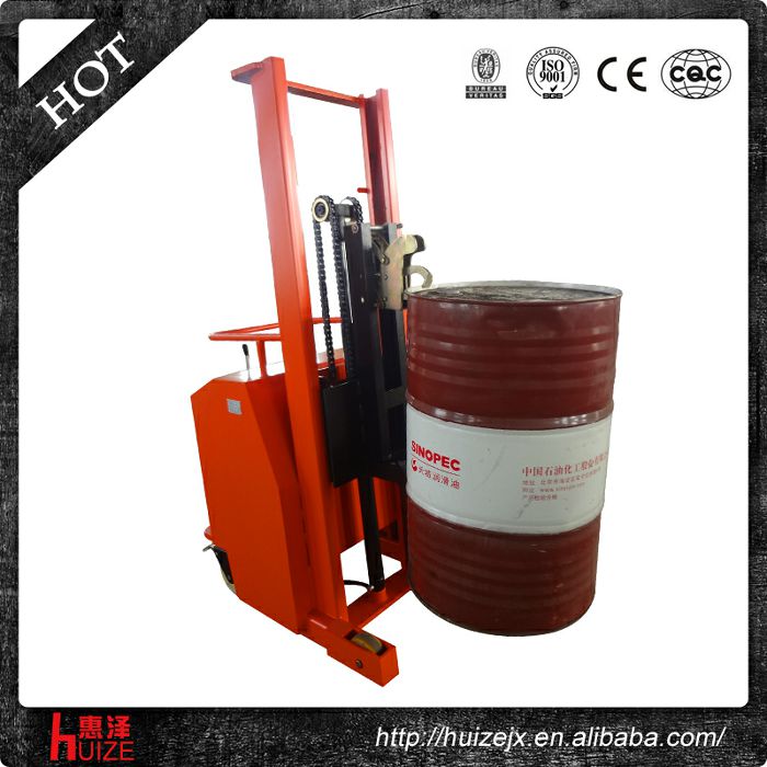 半電動(dòng)配重油桶車（無底腿,只堆垛，不翻轉(zhuǎn)）